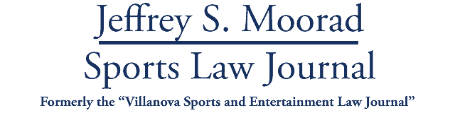Jeffrey S. Moorad Sports Law Journal
