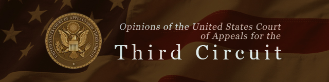 Opinions of the United States Court of Appeals for the Third Circuit