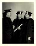 Commencement 1962 - Dean Reuschlein, Harold Stevens, Judge Theodore Reimel