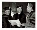 Commencement 1965 - Judge Theodore Reimel, Chancellor William Duffy, Dean Harold Reuschlein