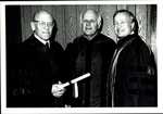 Commencement 1980 - Bernard Segal, John Driscoll, Dean O'Brien