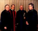 Commencement 1985 - Deans O'Brien, Reuschlein, & Murray